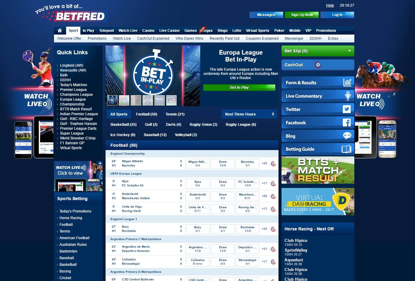 betfred sports uk