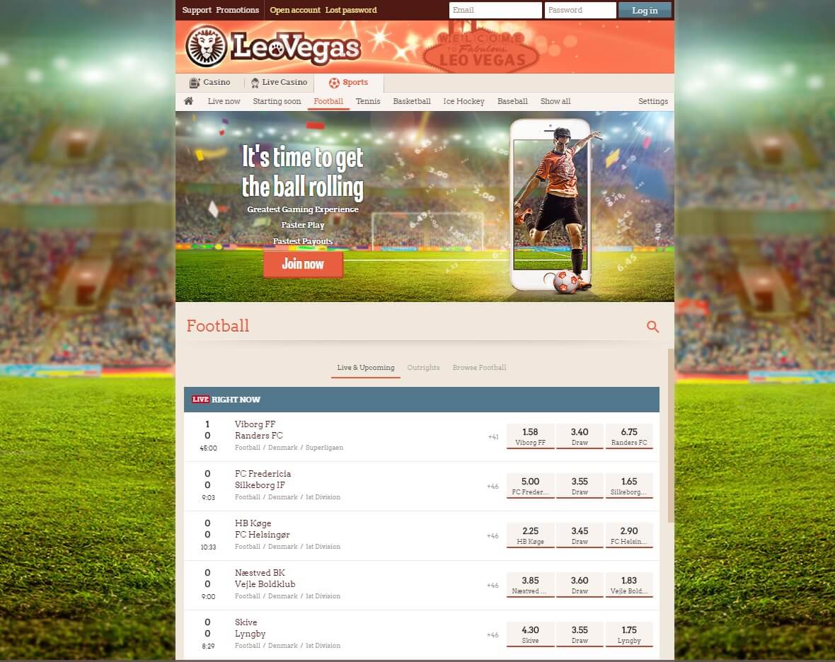 leovegas sports betting uk
